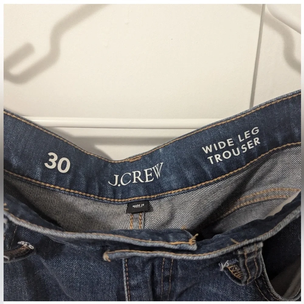 J. Crew Blue Flare & Wide Leg Jeans - Picture 4 of 11